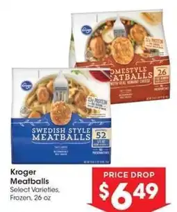 Kroger Kroger Meatballs offer
