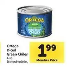 Safeway Ortega Diced Green Chiles offer