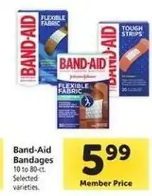 Safeway Band-Aid Bandages offer