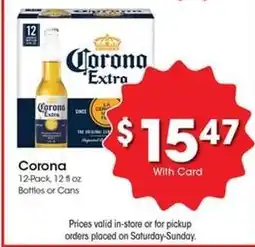 Kroger Corona offer