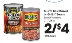 Kroger Bush's Best Baked or Grillin' Beans offer