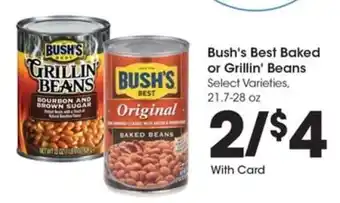 Kroger Bush's Best Baked or Grillin' Beans offer