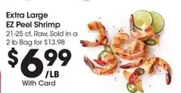 Kroger Extra Large EZ Peel Shrimp offer