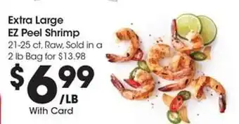 Kroger Extra Large EZ Peel Shrimp offer
