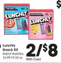 Kroger Lunchly Snack Kit offer