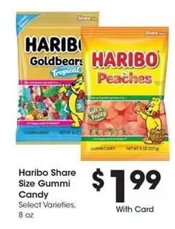 Kroger Haribo Share Size Gummi Candy offer