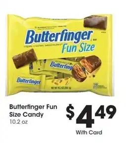 Kroger Butterfinger Fun Size Candy offer