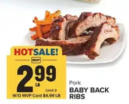 Food Lion Pork Baby Back Ribs offer