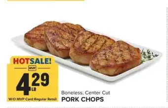 Food Lion Pork Chops offer