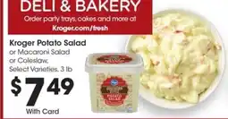 Kroger Kroger Potato Salad offer