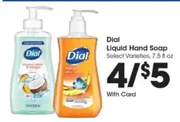 Kroger Dial Liquid Hand Soap offer