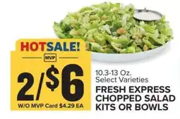 Food Lion FRESH EXPRESS CHOPPED SALAD KITS OR BOWLS offer