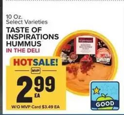 Food Lion Taste of Inspirations Hummus offer