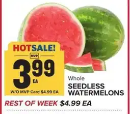 Food Lion Whole Seedless Watermelons offer
