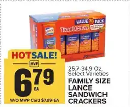 Food Lion Family Size Lance Sandwich Crackers offer