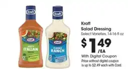 Kroger Kraft Salad Dressing offer