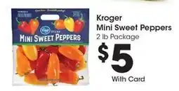 Kroger Kroger Mini Sweet Peppers offer