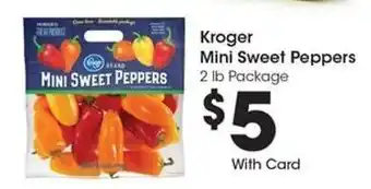 Kroger Kroger Mini Sweet Peppers offer