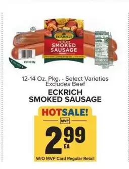 Food Lion Eckrich Smoked Sausage offer