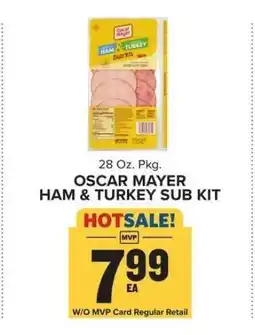 Food Lion Oscar Mayer Ham & Turkey Sub Kit offer