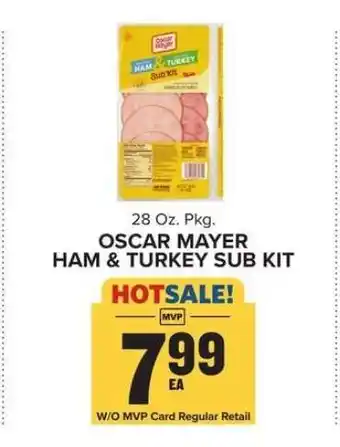 Food Lion Oscar Mayer Ham & Turkey Sub Kit offer