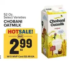 Food Lion Chobani Oatmilk offer