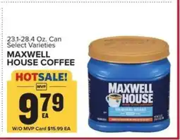 Food Lion Maxwell House Coffee offer