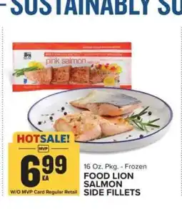 Food Lion FOOD LION SALMON SIDE FILLETS offer