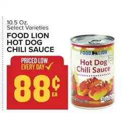 Food Lion FOOD LION HOT DOG CHILI SAUCE offer