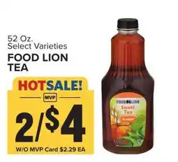 Food Lion FOOD LION TEA offer
