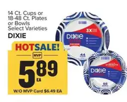 Food Lion Dixie Ultra Plates or Bowls offer