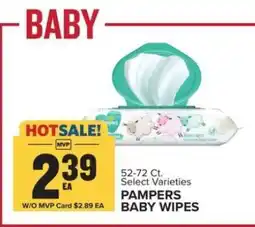 Food Lion Pampers Baby Wipes offer