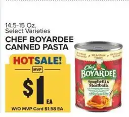 Food Lion Chef Boyardee Canned Pasta offer