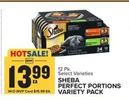 Food Lion Sheba Perfect Portions Variety Pack offer