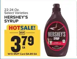 Food Lion Hershey's Syrup offer