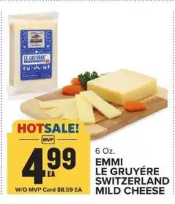 Food Lion EMMI LE GRUYÉRE SWITZERLAND MILD CHEESE offer