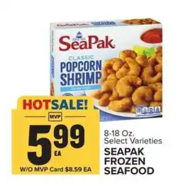 Food Lion SeaPak Frozen Seafood offer