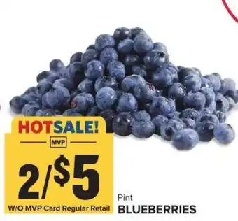Food Lion Pint Blueberries offer