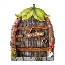 Walmart Fairy Tale Door Secret Garden Garden Accessories Outdoor Decoration Gift UK U2K4 offer