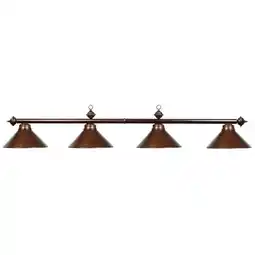 Walmart 78 x 14 in. 4 Light Billiard Light, Oil Rubbed Bronze offer