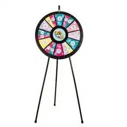Walmart Games People Play 12 to 24 Slot Floor Stand Prize Wheel Game 31 in. Diameter offer