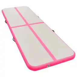 Walmart vidaXL Air Track Mat Gymnastics Air Mat with Pump Inflatable Training Mat PVC offer