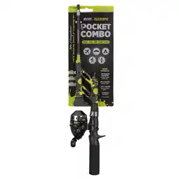 Walmart ProFISHiency Pocket Combo Micro Telescopic Fiberglass Spincast Combo offer
