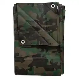 Walmart Stansport T-57-C Woodland Camo Medium-Duty Rip-Stop Tarp (5 feet X 7 feet) offer
