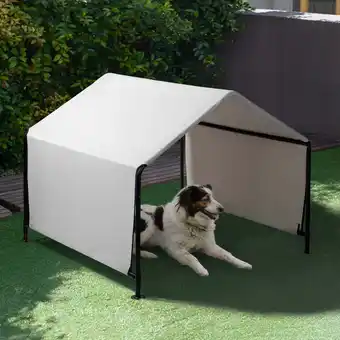 Walmart DazzAura Dog Shade Shelter Outdoor Tent for Large Medium Dog Pet House w/ Waterproof Roof offer