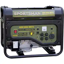 Walmart Sportsman Gasoline 4000W Portable Generator offer