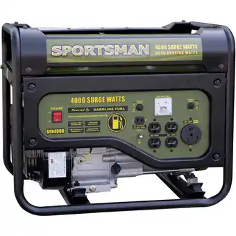 Walmart Sportsman Gasoline 4000W Portable Generator offer