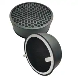Walmart Comfort Zone Clean Replaceable HEPA Filters with Charcoal Pre-Filter, 2-Pack offer