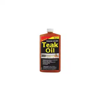 Walmart Star brite 085132 Premium Golden Teak Oil Step 3 - 32 oz offer