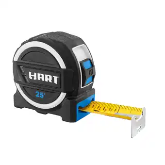 Walmart HART 25-Foot Pro Grade Non-Magnetic Tape Measure, Fraction Markings offer